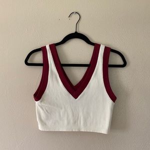 Zara vintage crop top